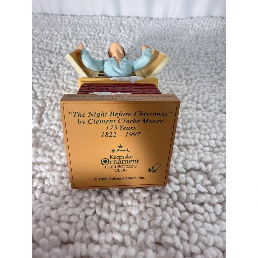 Hallmark Keepsake Ornament 1997‎ Away to the Window Collector's Club Membership